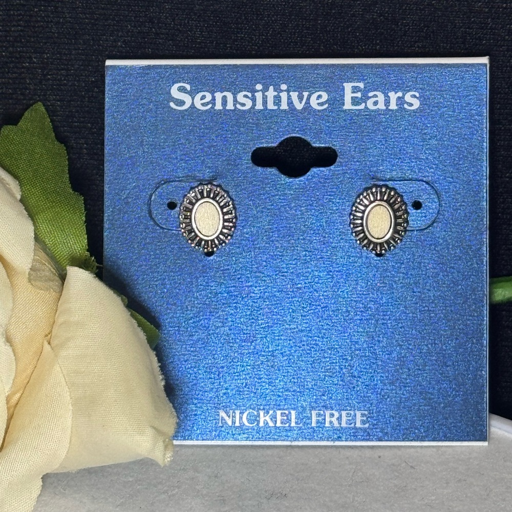 Sensitive Ears Stud Post Earrings